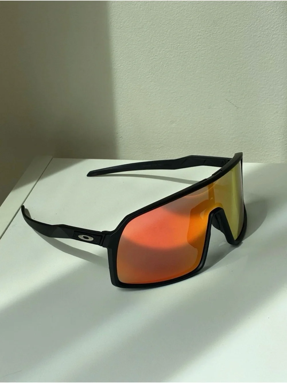 Oakley Sport Sunglasses Black Frame Orange Lens